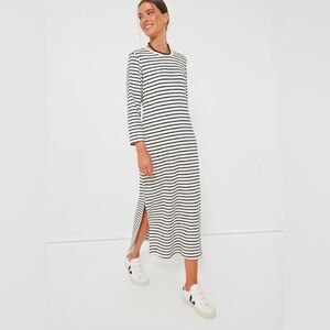 NWT Pomander place dress (cream/navy)